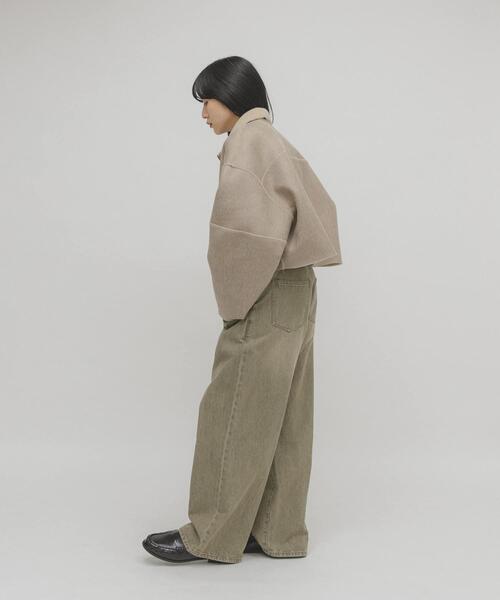 KBF（ケイビーエフ）の「リバーシブルボアジャケット（その他アウター・レディース・ベージュ/ブラック・ONE）」の8枚目の写真