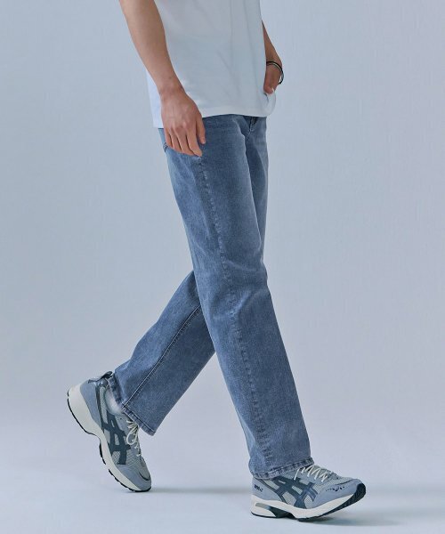 CHASECULT(チェイスカルト)の「男性Mトーンストレートデニムパンツ-CERK2312B0N(デニムパンツ・メンズ・インディゴブルー・70/76/82/86)」の2枚目の写真