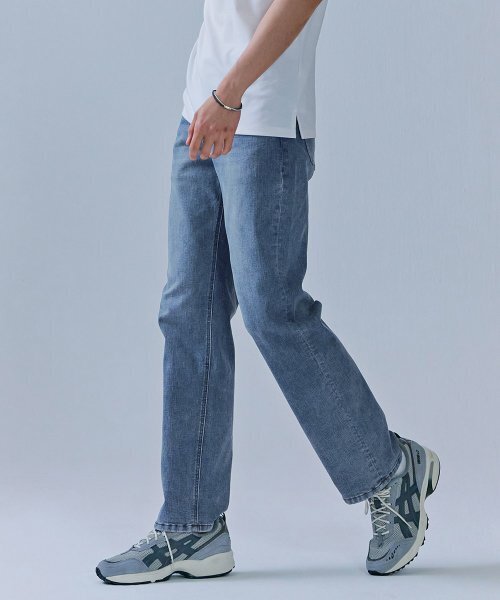 CHASECULT(チェイスカルト)の「男性Mトーンストレートデニムパンツ-CERK2312B0N(デニムパンツ・メンズ・インディゴブルー・70/76/82/86)」の3枚目の写真
