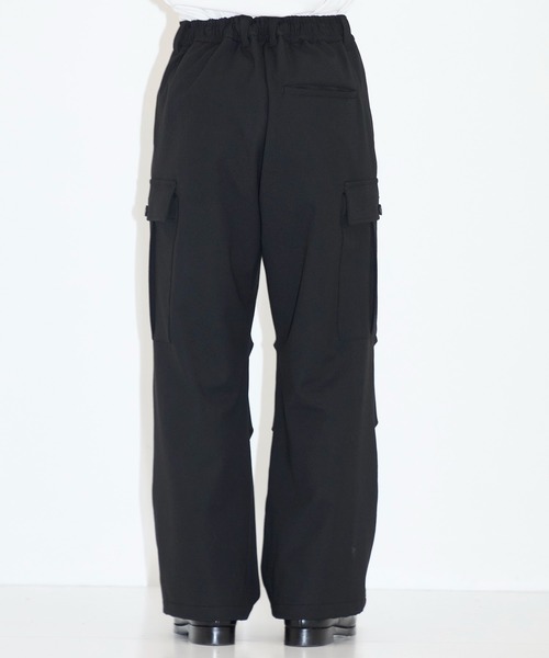 CITY TOKYO（シティトウキョウ）の「【CITY TOKYO/シティートーキョー】ﾀﾞﾌﾞﾙﾌﾗﾉｶｰｺﾞﾊﾟﾝﾂ（カーゴパンツ・メンズ・ブラック/カーキ・2/1）」の15枚目の写真