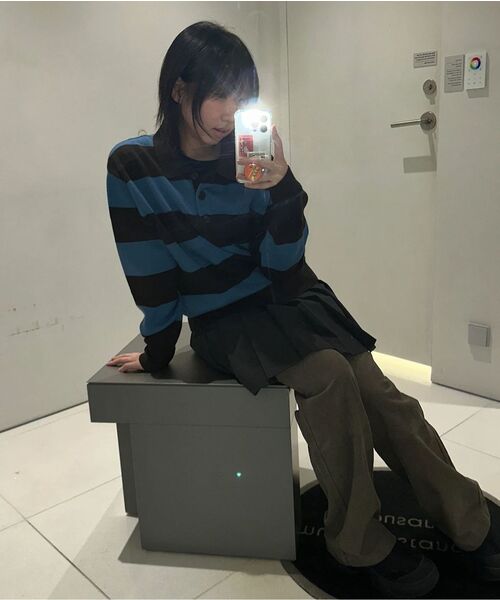 MUSINSA STANDARD WOMAN（ムシンサスタンダードウーマン）の「ウィメンズワイドコーデュロイパンツ[トーフ]（その他パンツ・レディース・その他・30/24/25/26/27/28/29）」の7枚目の写真