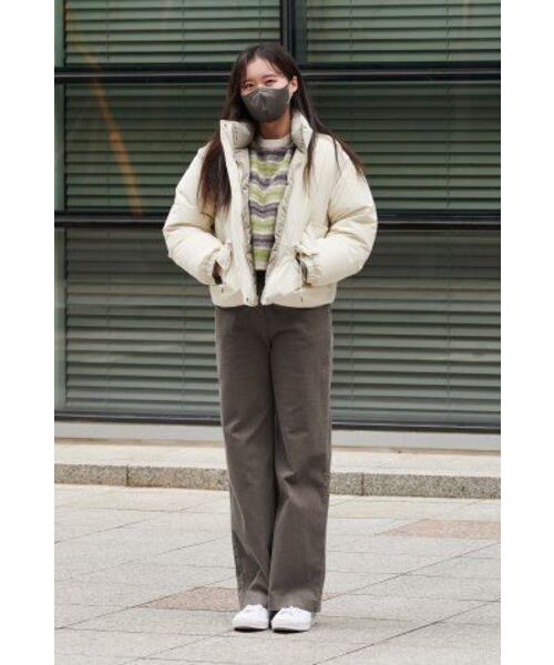 MUSINSA STANDARD WOMAN（ムシンサスタンダードウーマン）の「ウィメンズワイドコーデュロイパンツ[トーフ]（その他パンツ・レディース・その他・30/24/25/26/27/28/29）」の11枚目の写真