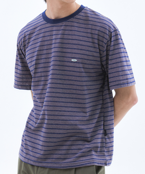 TRIP LE SENS(トリップ ル センス)の「サーファーストライプTシャツ_ベージュ(Tシャツ/カットソー・メンズ・その他・MEDIUM/LARGE)」の3枚目の写真