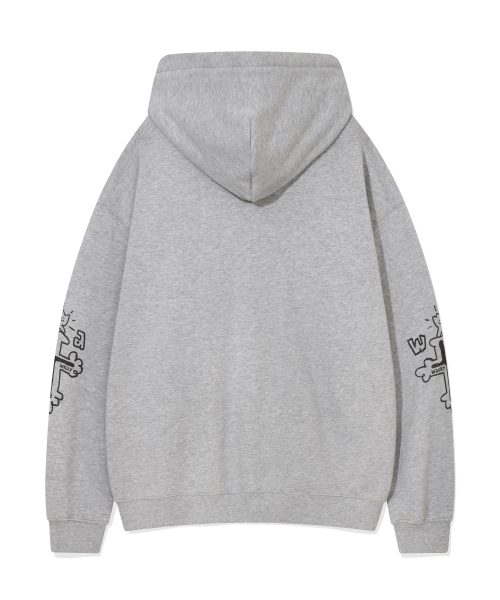 Wacky WiLLy(ワッキーウィリー)の「ヘリテージフードジップアップ (2色)(パーカー・レディース・ネイビー/グレー・SMALL/MEDIUM/LARGE/X-LARGE)」の4枚目の写真
