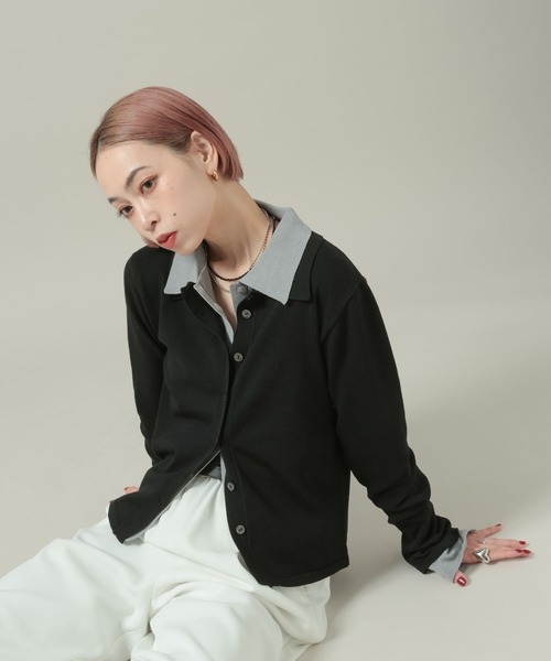 PAGEBOY(ページボーイ)の「【mei企画/WEB限定】ビーズネックレス(ネックレス・レディース・ブラック/レッド・FREE)」の4枚目の写真