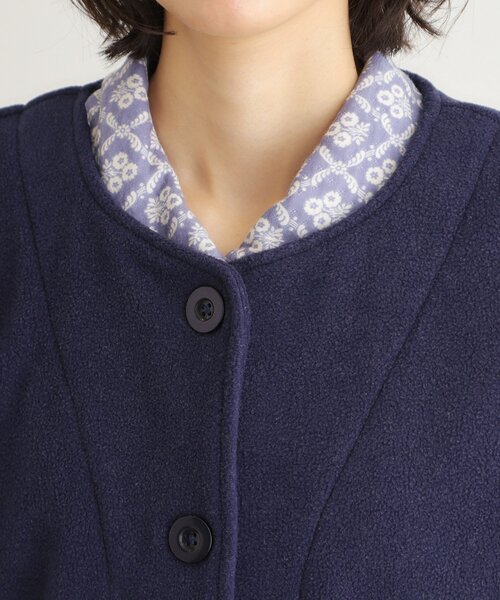 LAURA ASHLEY(ローラアシュレイ)の「クチュールローズ柄 刺繍フリースベスト(ベスト・レディース・アイボリー系/ワイン系/ブルー系その他2・00)」の19枚目の写真