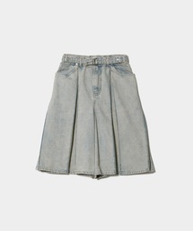 beautiful people（ビューティフルピープル）の「selvedge denim o/d  tuck skirt pants（デニムパンツ）」