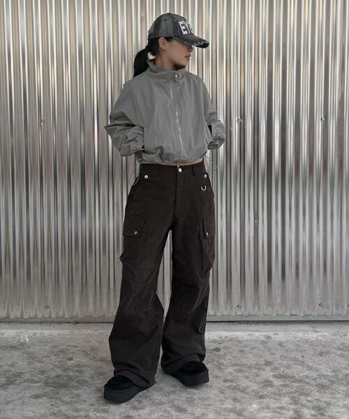 ROCKCAKE（ロックケーキ）の「Open Pocket Cargo Pants - Charcoal（その他パンツ・レディース・その他・SMALL/MEDIUM）」の8枚目の写真