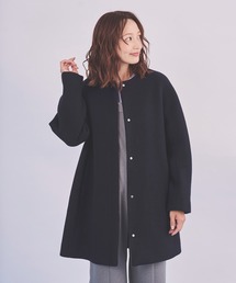 Sirin（シリン）の「【PECOLAMB】 ウールメルトンノーカラーコート（ノーカラーコート）」