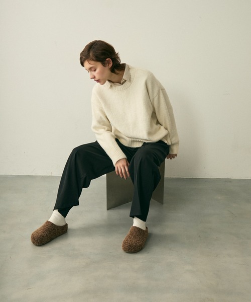 full/fill.（フルフィル）の「natural check shirt / ナチュラルチェックシャツ（シャツ/ブラウス・レディース・ブラウン/ブルー・FREE）」の20枚目の写真
