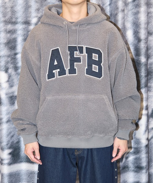 AFB CLASSIC LOGO BOA HOODIE ネイビー CLASSIC LOGO BOA HOODIE – AFB