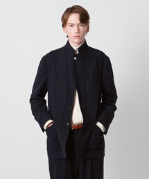 District | ＜District＞シュリンク サージ シングル2ボタン テーラードジャケット(テーラードジャケット)