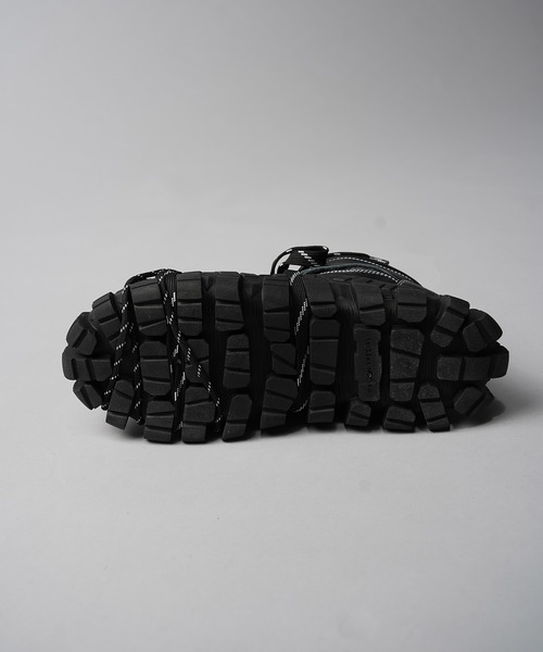 MAISON SPECIAL（メゾンスペシャル）の「《UNISEX》【SPECIAL SHOES FACTORY COLLABORATION】Rattling Sole Mid-cut Sneakers/ラトリングソールミドルカットスニーカー【MAISON SPECIAL/メゾンスペシャル】（スニーカー・メンズ・ブラック/その他1・26.5/27.5/28.5/25.5）」の10枚目の写真