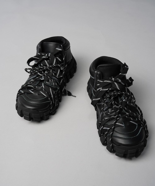 UNISEX》【SPECIAL SHOES FACTORY COLLABORATION】Rattling Sole Mid