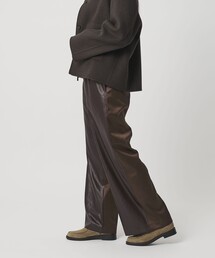 BEAUTY&YOUTH UNITED ARROWS | ポリエステル ２トーンサテン ドロストパンツ ウォッシャブル(その他パンツ)