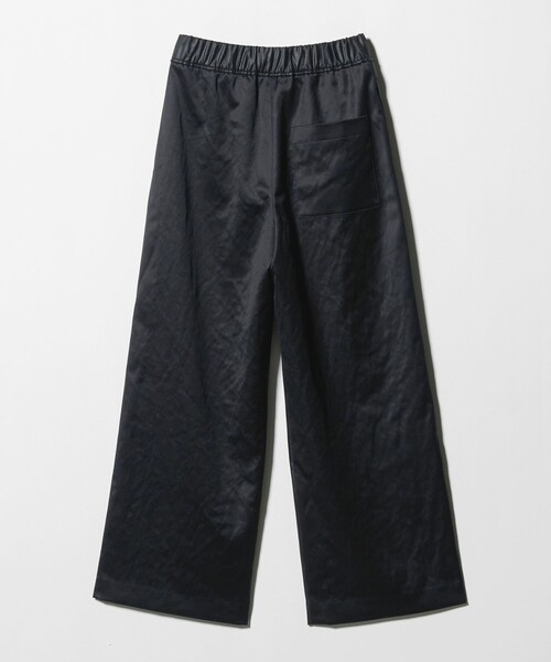 BEAUTY&YOUTH UNITED ARROWS(ビューティーアンドユースユナイテッドアローズ)の「ポリエステル 2トーンサテン ドロストパンツ ウォッシャブル(その他パンツ・レディース・ブラック/ダークブラウン・S/M)」の22枚目の写真