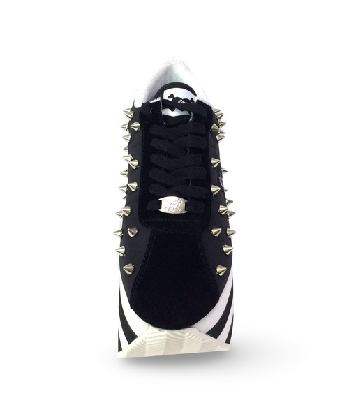 スタッズ ストライプ厚底スニーカー Charla Tedrick│Jeffrey Campbell