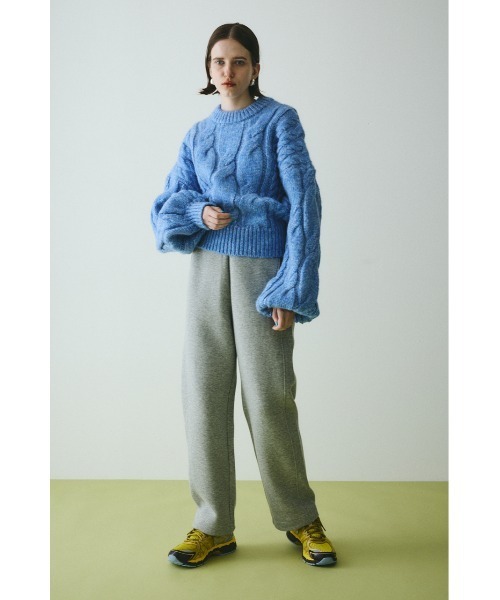 HeRIN.CYE(ヘリンドットサイ)の「Mix knit tops ミックスニットトップス(ニット/セーター・レディース・ライトブラウン/ライトブルー/ライトピンク・FREE)」の21枚目の写真