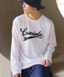 アセンティックロゴロングスリーブホワイトブラック