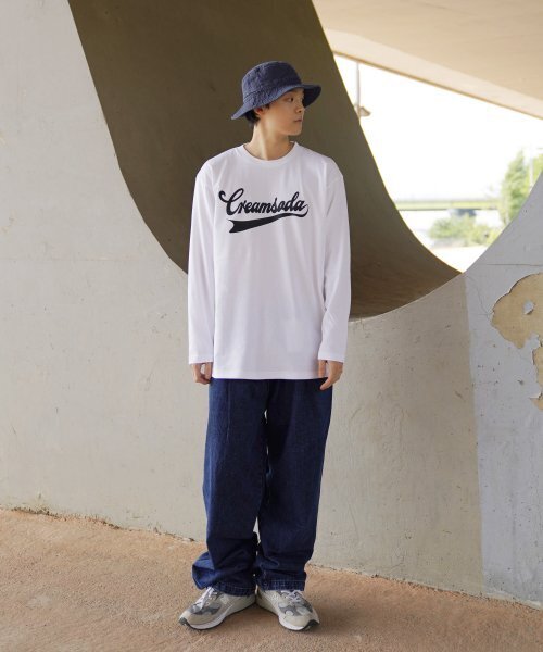 CREAM SODA LAB（クリームソーダラボ）の「アセンティックロゴロングスリーブホワイトブラック（Tシャツ/カットソー・メンズ・その他・LARGE/MEDIUM/X-LARGE/XX-LARGE）」の6枚目の写真