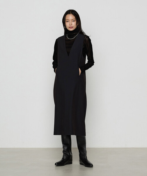 COMME CA(コムサ)の「〔 Sサイズ 〕 トリアセボディシェルピーチ ワンピース(ワンピース・レディース・オフホワイト・5号)」の5枚目の写真