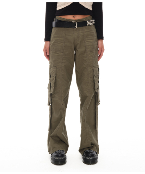 youthbath(ユースバース)の「POKET STRING CARGO PANTS_KHAKI(その他パンツ・レディース・その他・MEDIUM/SMALL/LARGE)」の7枚目の写真
