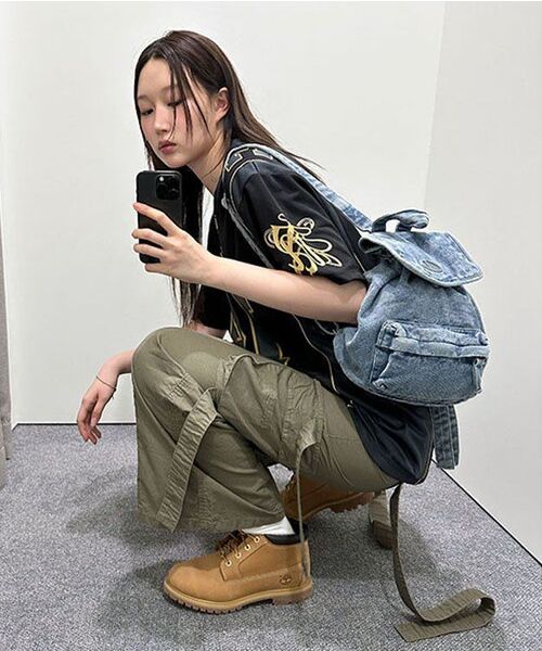youthbath(ユースバース)の「POKET STRING CARGO PANTS_KHAKI(その他パンツ・レディース・その他・MEDIUM/SMALL/LARGE)」の12枚目の写真