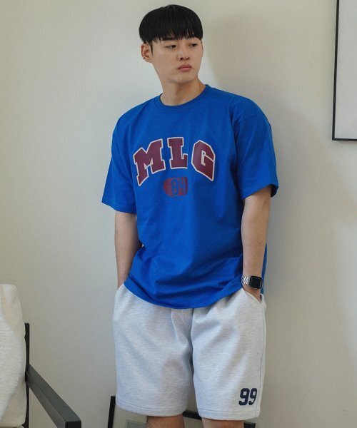 THE MILE（ザマイル）の「[リファーブ]MLG 84 GARMENTS クルー [ブルー]（Tシャツ/カットソー・メンズ・その他・LARGE/MEDIUM/SMALL/X-LARGE/X-SMALL）」の2枚目の写真