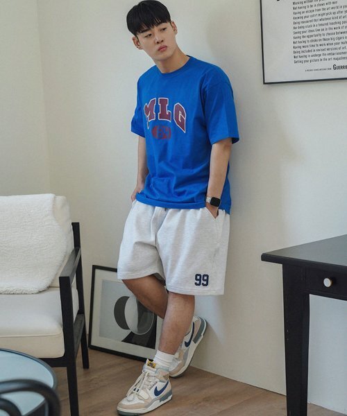 THE MILE（ザマイル）の「[リファーブ]MLG 84 GARMENTS クルー [ブルー]（Tシャツ/カットソー・メンズ・その他・LARGE/MEDIUM/SMALL/X-LARGE/X-SMALL）」の3枚目の写真