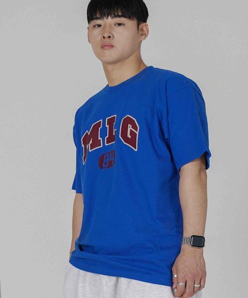 THE MILE（ザマイル）の「[リファーブ]MLG 84 GARMENTS クルー [ブルー]（Tシャツ/カットソー・メンズ・その他・LARGE/MEDIUM/SMALL/X-LARGE/X-SMALL）」の6枚目の写真