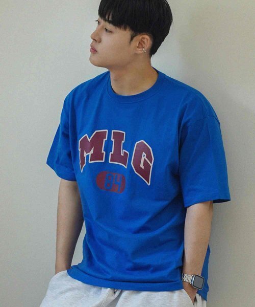THE MILE（ザマイル）の「[リファーブ]MLG 84 GARMENTS クルー [ブルー]（Tシャツ/カットソー・メンズ・その他・LARGE/MEDIUM/SMALL/X-LARGE/X-SMALL）」の7枚目の写真