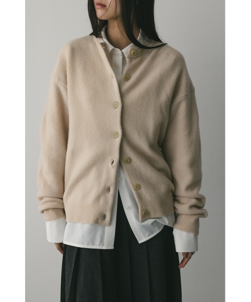 STYLEMIXER（スタイルミキサー）の「ウールニットカーディガン（カーディガン/ボレロ・レディース・ブルー/アイボリー/キャメル・FREE）」の2枚目の写真