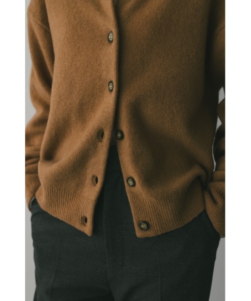 STYLEMIXER（スタイルミキサー）の「ウールニットカーディガン（カーディガン/ボレロ・レディース・ブルー/アイボリー/キャメル・FREE）」の12枚目の写真