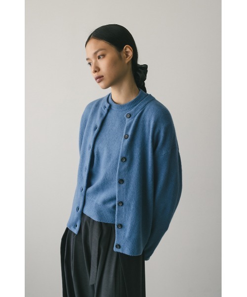 STYLEMIXER（スタイルミキサー）の「ウールニットカーディガン（カーディガン/ボレロ・レディース・ブルー/アイボリー/キャメル・FREE）」の17枚目の写真