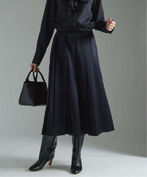 追加》サテンプリーツスカート（スカート）｜VERMEIL par iena