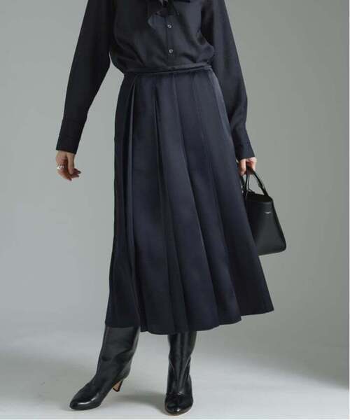 追加》サテンプリーツスカート（スカート）｜VERMEIL par iena