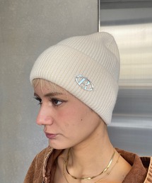 ROGER AND RAW（ロジャーアンドロウ）の「プレート付きニット帽 /ビーニー（ニットキャップ/ビーニー）」