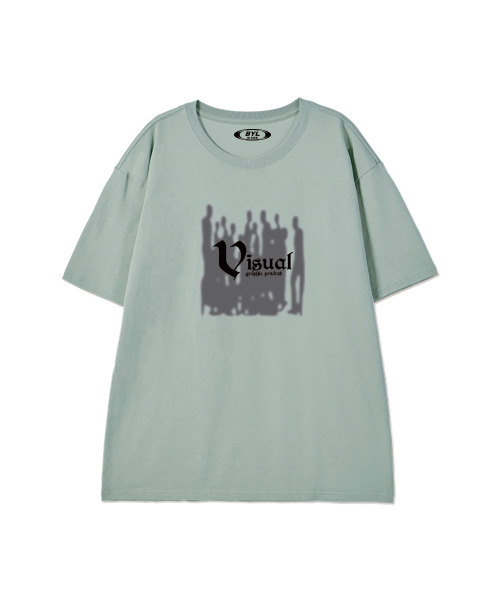 BY.L(バイエル)の「シェドウピープル 半袖Tシャツ ミント(Tシャツ/カットソー・メンズ・その他・MEDIUM/LARGE/X-LARGE)」の1枚目の写真