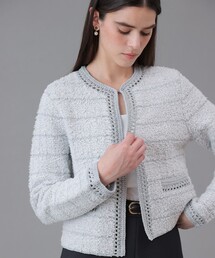 ANAYI | ノットツイードエジング カーディガン(カーディガン/ボレロ)