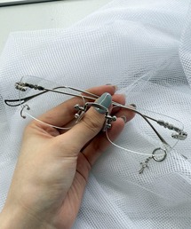 WEGO | WEGO/レンズチャームリムレスアイウェア(サングラス)