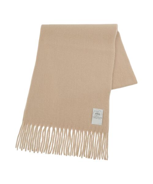 Lugnoncure（ルノンキュール）の「ソフトタッチソリッドマフラー（ストール/ショール・レディース・ブラック/ベージュ/レッド・F）」の6枚目の写真