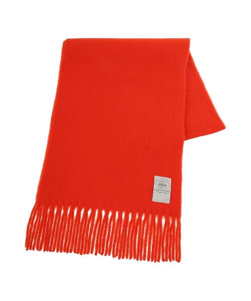 Lugnoncure（ルノンキュール）の「ソフトタッチソリッドマフラー（ストール/ショール・レディース・ブラック/ベージュ/レッド・F）」の8枚目の写真