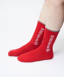 gomme（ゴム）の「gommeロゴソックス（ソックス/靴下）」