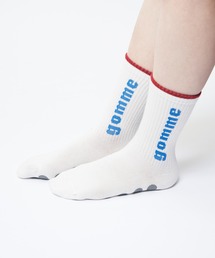 gomme（ゴム）の「gommeロゴソックス（ソックス/靴下）」