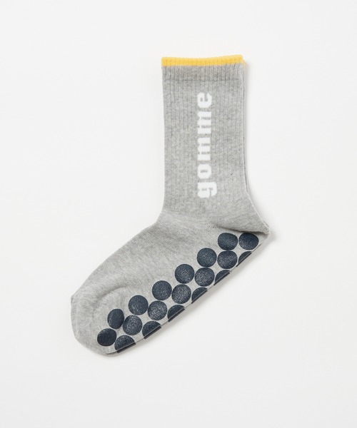 gomme（ゴム）の「gommeロゴソックス（ソックス/靴下・レディース・ホワイト/レッド/グレー/ブラック・FREE）」の7枚目の写真