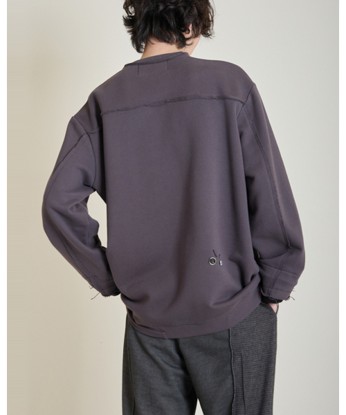 WHYSOCEREALZ(ワイソー シリアルズ)の「Suppressed Anger SweatShirt - dark grey(スウェット・メンズ・その他・LARGE/X-LARGE/MEDIUM)」の2枚目の写真