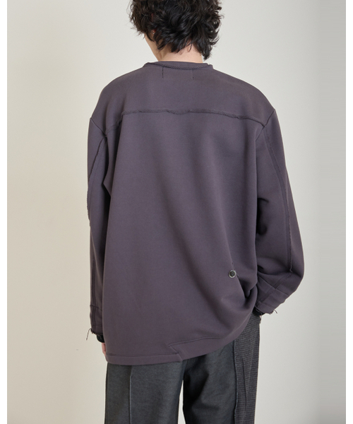 WHYSOCEREALZ(ワイソー シリアルズ)の「Suppressed Anger SweatShirt - dark grey(スウェット・メンズ・その他・LARGE/X-LARGE/MEDIUM)」の4枚目の写真