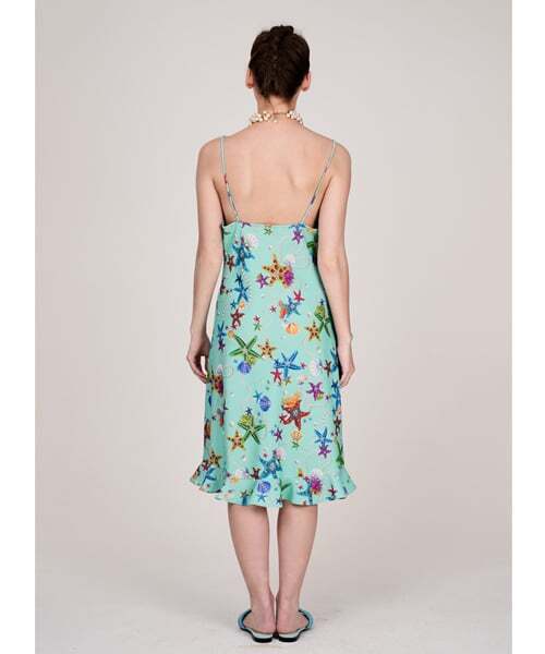 GREEDILOUS(グリディアス)の「オーシャンパールプリントラッフルワンピース(ワンピース・レディース・その他・SMALL/MEDIUM/LARGE/X-SMALL)」の4枚目の写真