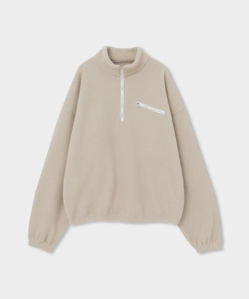 ASHOUR(アッシュアワー)の「Softer Fleece Zip Up Almond(その他アウター・メンズ・その他・LARGE/MEDIUM)」の1枚目の写真
