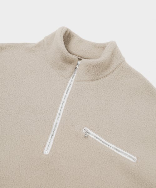 ASHOUR(アッシュアワー)の「Softer Fleece Zip Up Almond(その他アウター・メンズ・その他・LARGE/MEDIUM)」の3枚目の写真